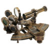 Charming pocket sextant as used by Victorian explorers and surveyors. Intricate and semi-functional, sextant has all the pieces needed to shoot the sun.