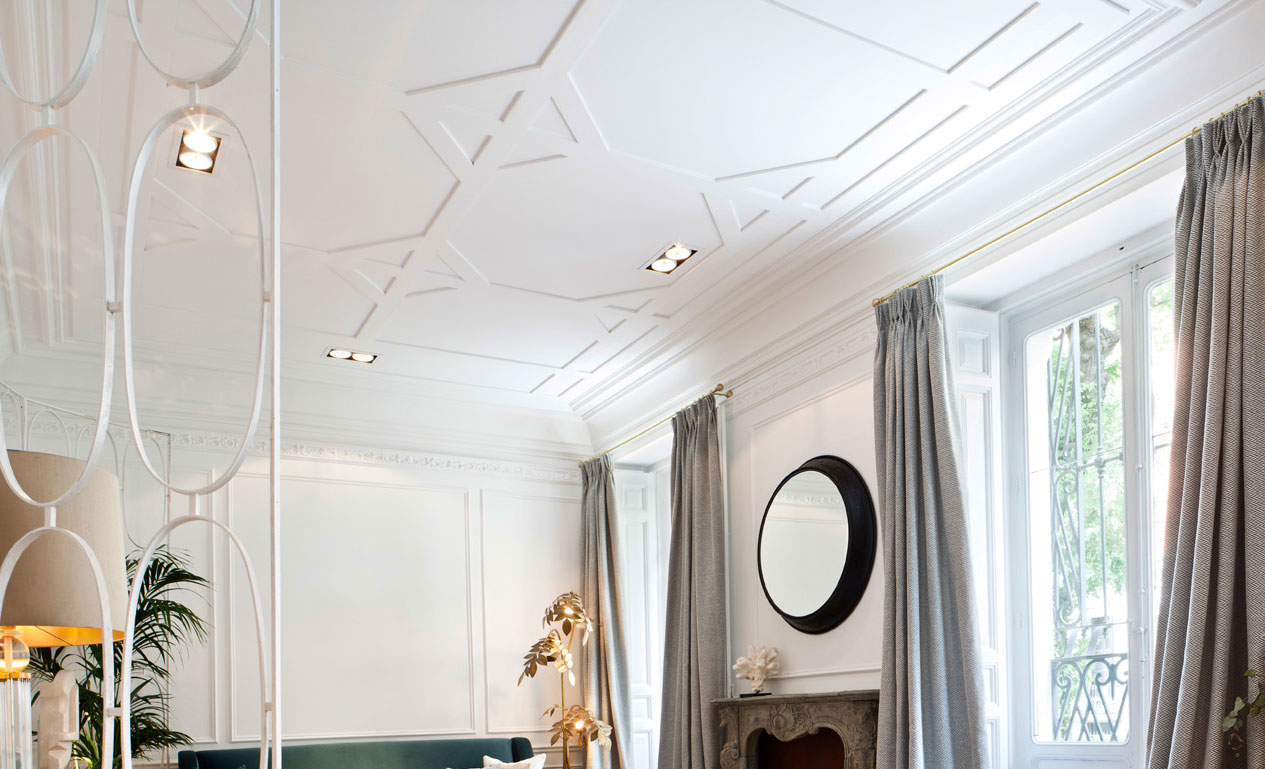 creative ceiling design ideas; modern interiors inspiration