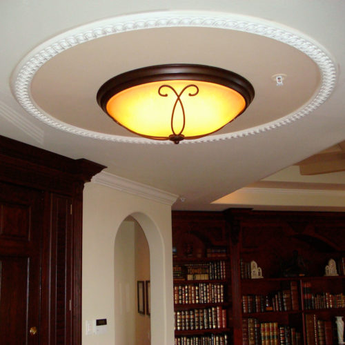 ceiling decor with Running coin ceiling rim; ceiling decor ideas