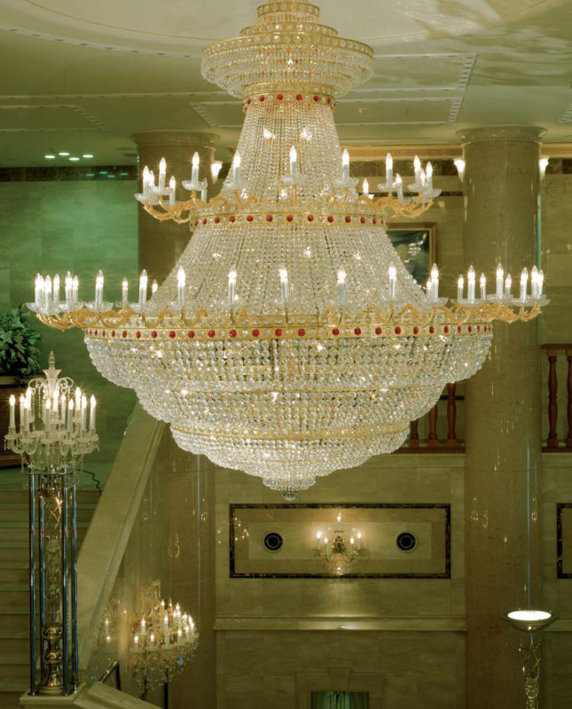 stanning czeck crystal chandelier