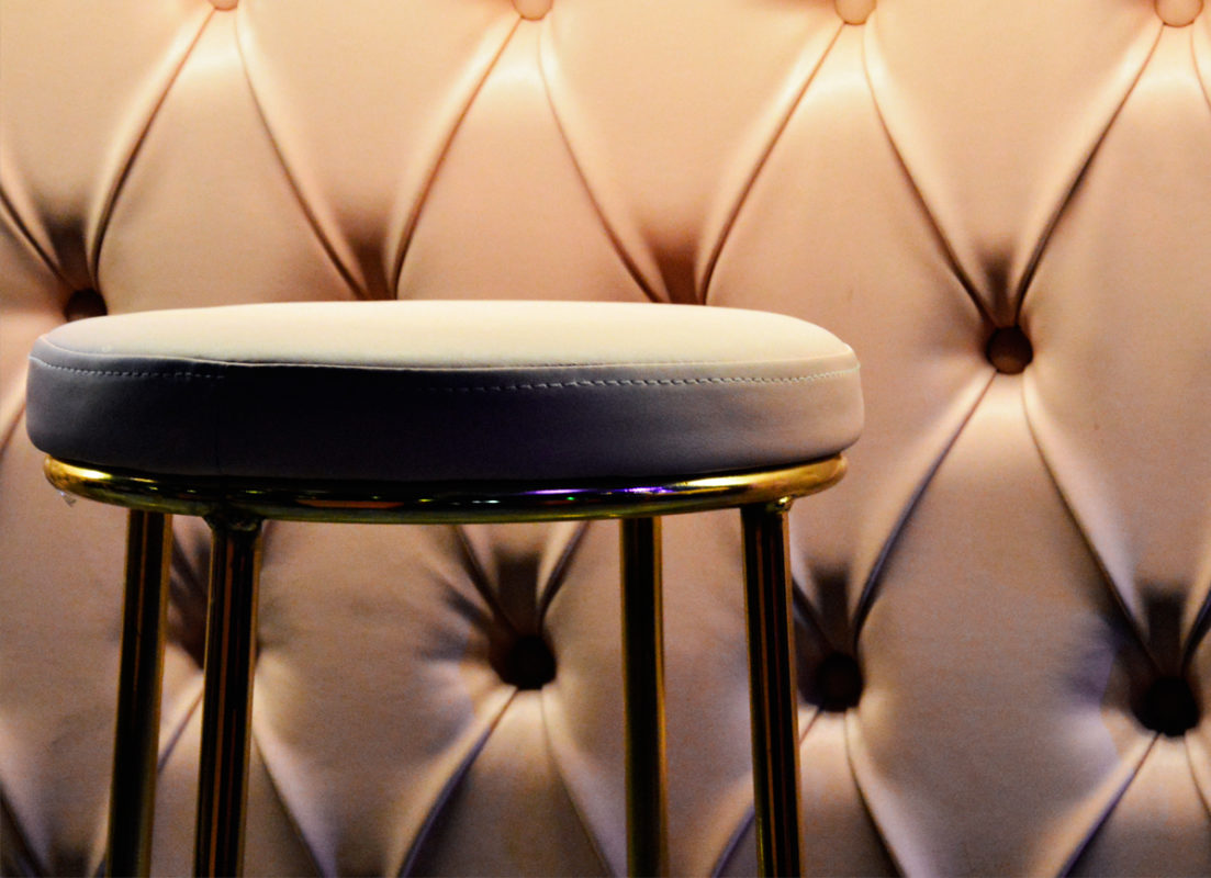 luxurious bar stool; bar seating inspiration