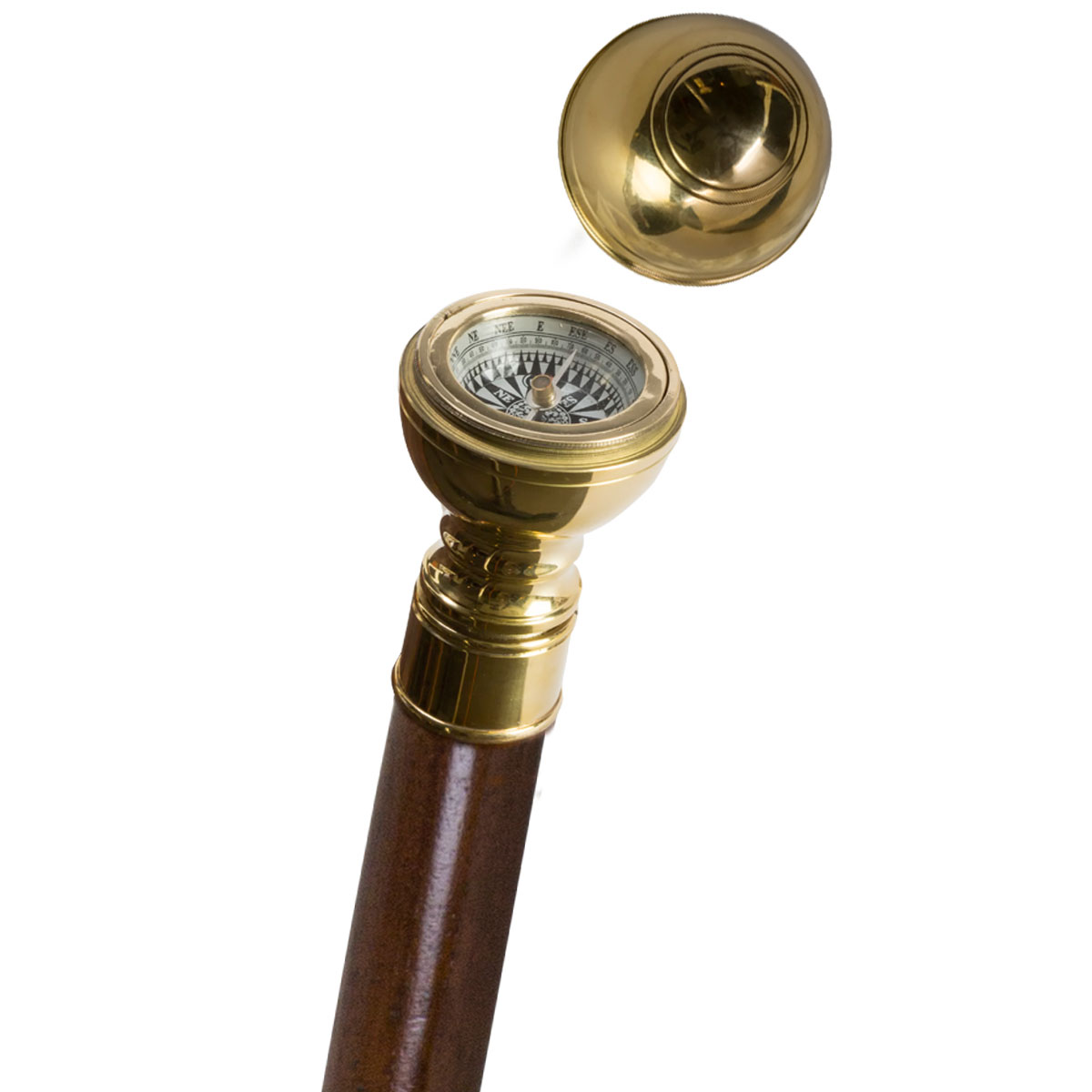 Details about   Brass Nautical Vintage Style Handle Wooden Walking Stick Men's Replica Gift 