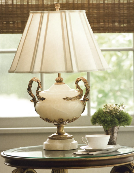 Elegant Alabaster Lamp