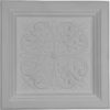 The Acanthus Scroll ceiling tile is modeled after an original historical pattern and design.