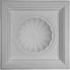The sea shell ceiling tile is modeled after an original historical pattern and design.