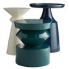 A blend of contemporary and modern design can be found in our side table.