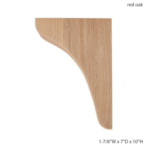 Most often used as countertop brackets, decorative shelving and for creating fireplace mantels.