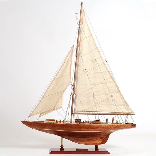 A magnificent model to be displayed as a home or office decor. Master craftsmen handcraft these highly detailed wood models from scratch using historical photographs, drawings and original plan.