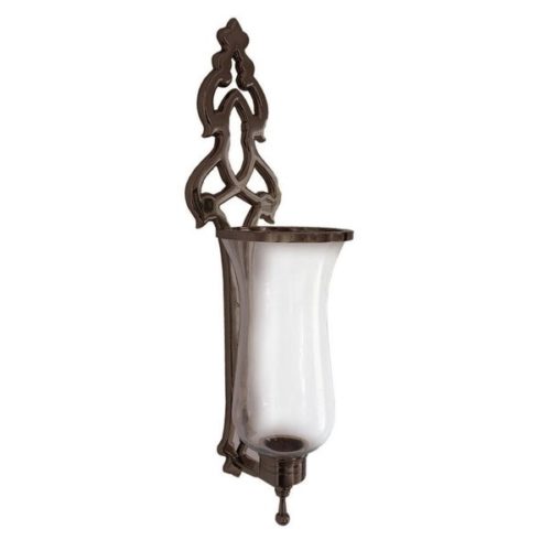 French Hurricane Candle Wall Sconces