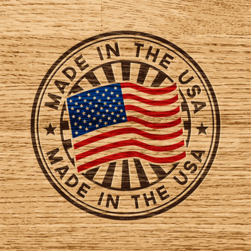 Made in the U.S.A. line of wood carvings