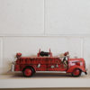 Ford Red Fire Engine Truck Model