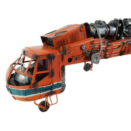 Aerial Crane Lifting Helicopter Model