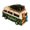 Handmade 1960's Volkswagen Bus Model - Christmas Edition
