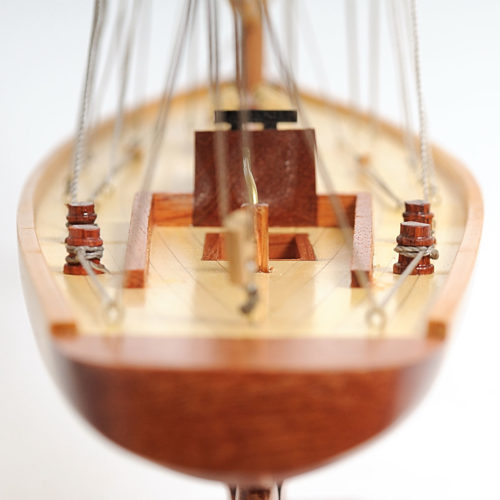 Pen Duick Sailing Boat Model - (Natural Wood Version)