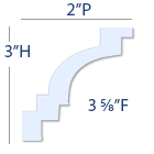 2 Step Crown Molding (small)